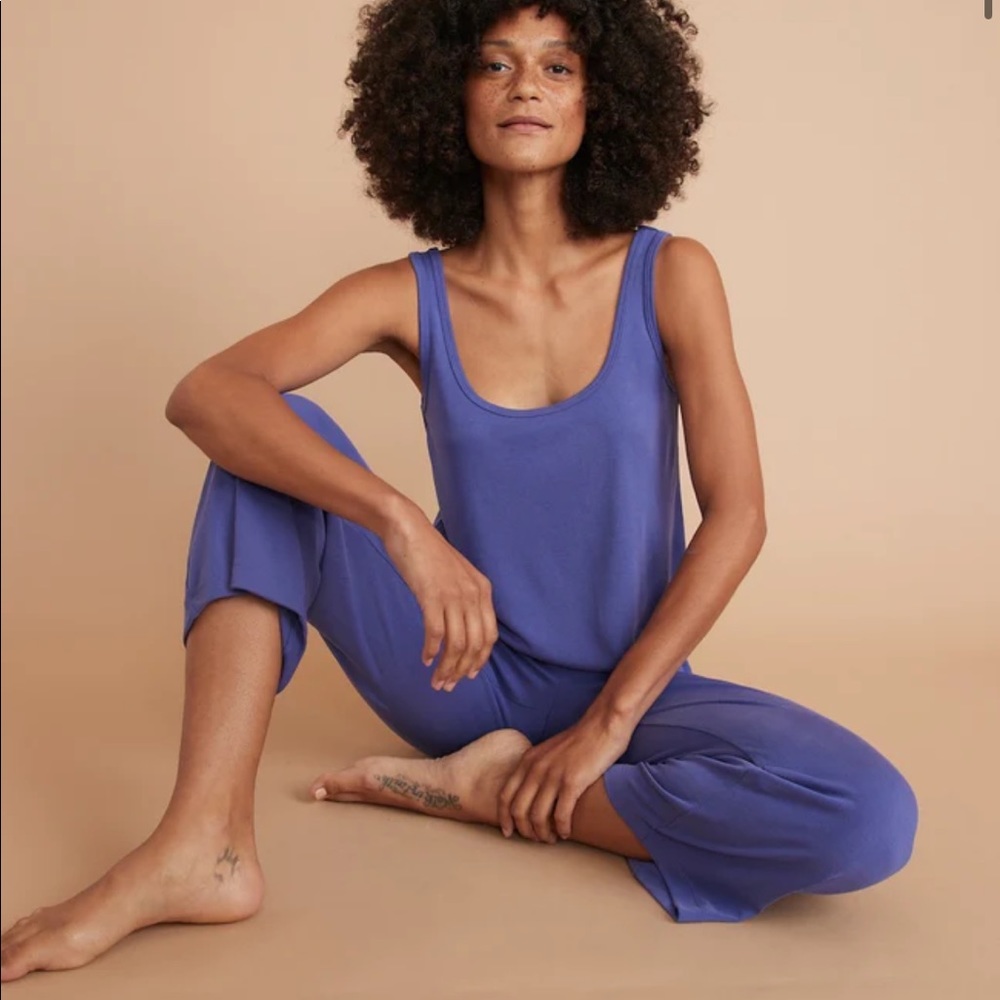 Marine layer LUXE RIB set orient blue